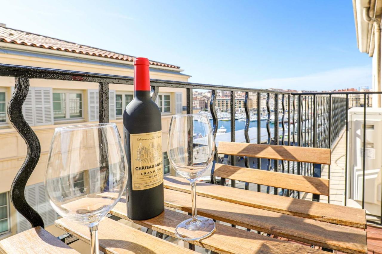 Le Pytheas - Vue Vieux-Port Avec Terrasse Et Clim Apartment Marseille Exterior photo